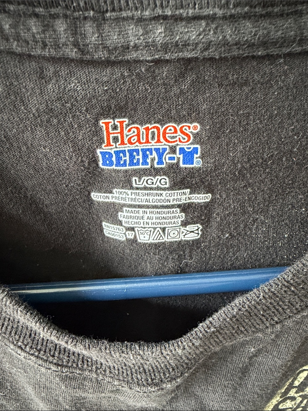 Hanes Men’s Beefy Vintage Mickey Tee - Picture 4 of 4